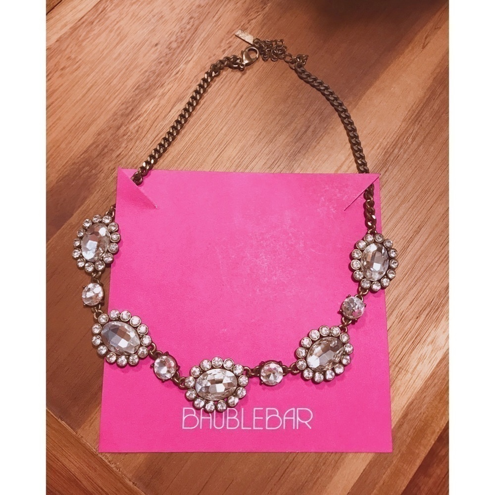 Baublebar Crystal Dahlia Strand Necklace - Picture 4 of 5